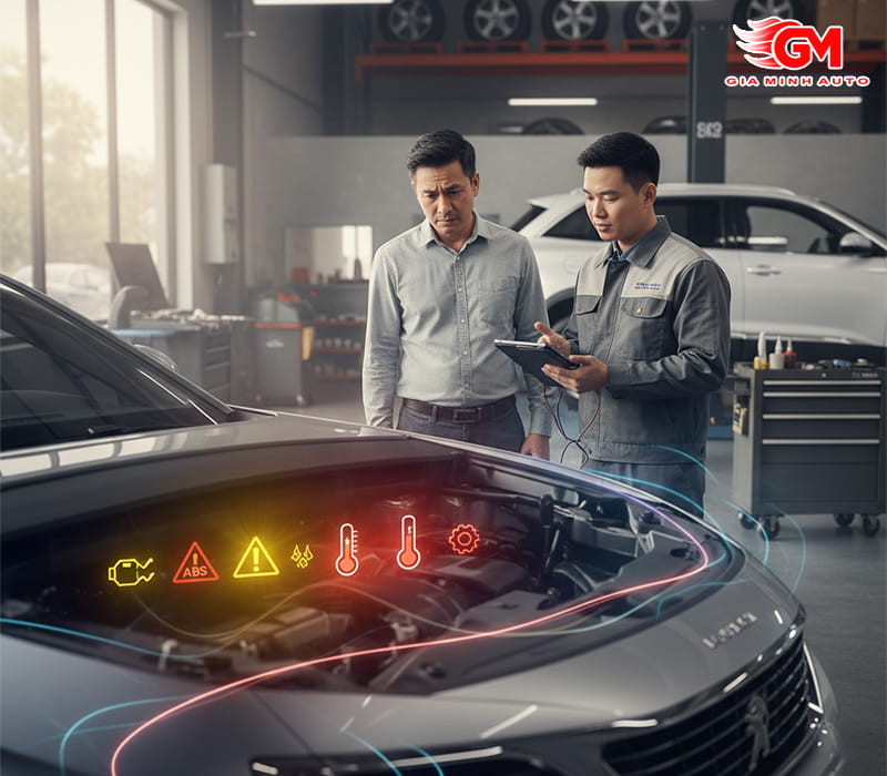 Không bỏ qua các đèn cảnh báo