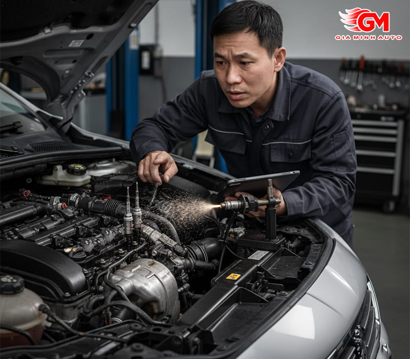 Vấn đề về nhiên liệu (Bơm cao áp hoặc kim phun bị nghẹt)