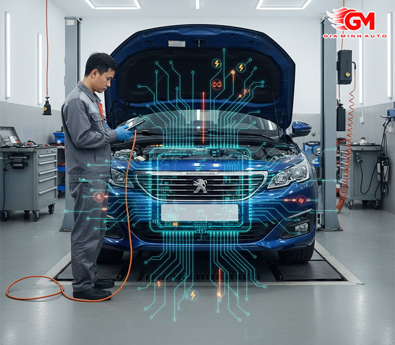 Lỗi hệ thống điều khiển điện tử (ECU) hoặc phần mềm