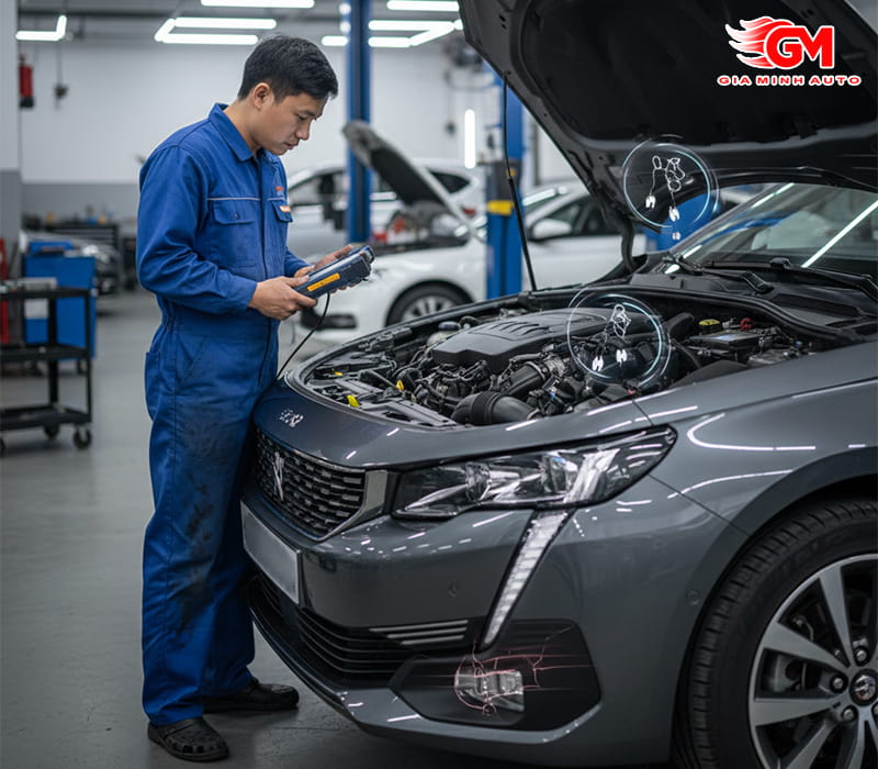 Tại sao xe Peugeot thường bị giật, khựng khi tăng tốc?
