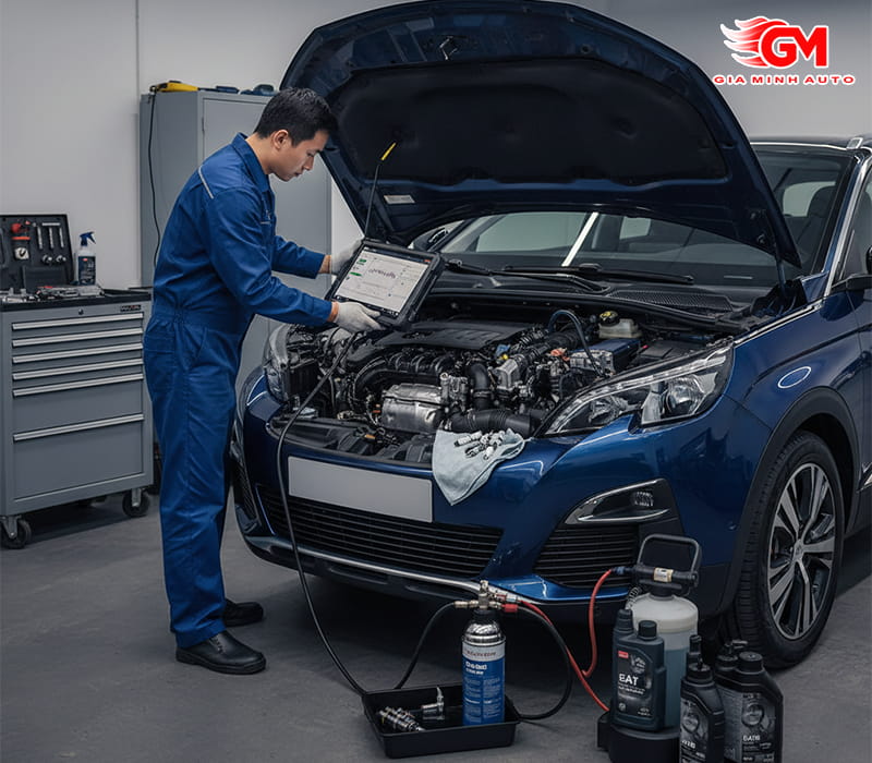 Cách khắc phục lỗi giật cục trên xe Peugeot hiệu quả