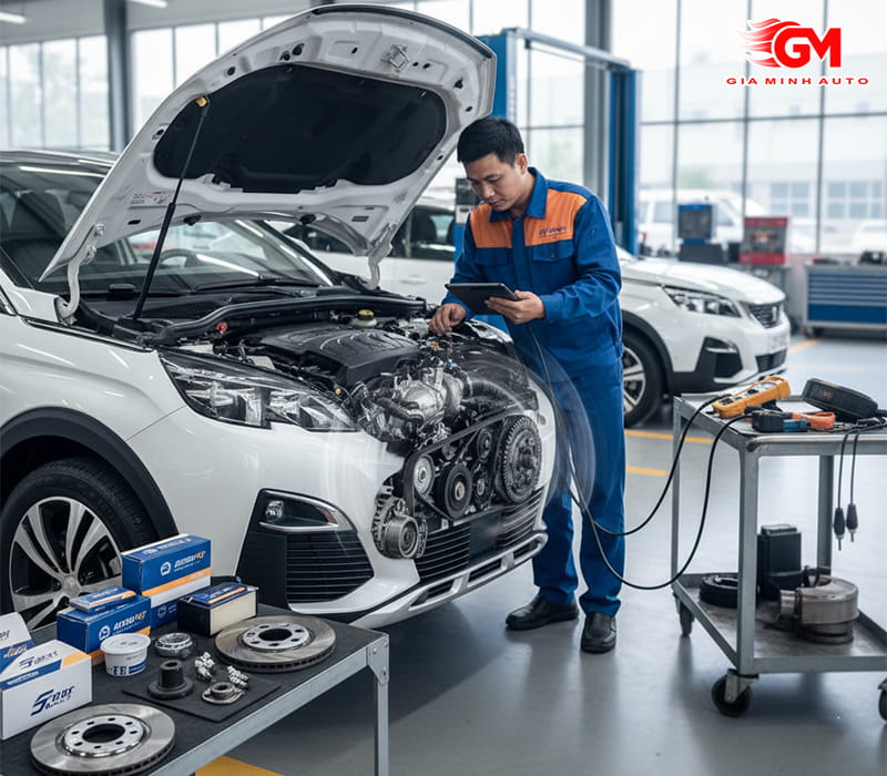 Tầm quan trọng của việc sử dụng phụ tùng chính hãng cho xe Peugeot