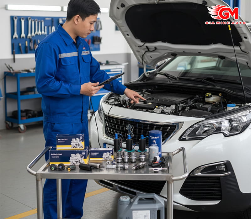 Gia Minh Auto – Địa chỉ cung cấp phụ tùng Peugeot chính hãng uy tín