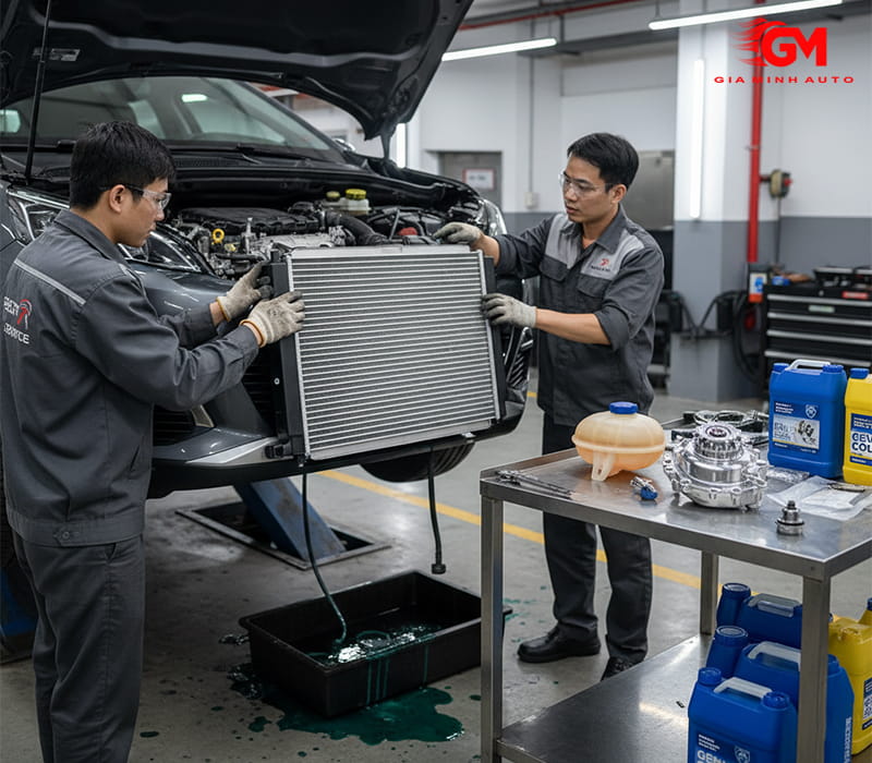 Cung cấp phụ tùng hệ thống làm mát Peugeot chính hãng