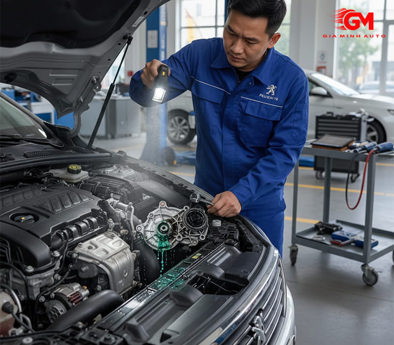 Lỗi bơm nước hoặc van hằng nhiệt