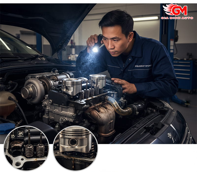 Điểm mặt các nguyên nhân chính gây hao nhớt ở xe Peugeot