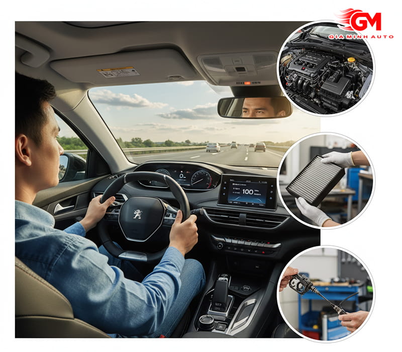 Những lưu ý khi lái xe để tiết kiệm xăng cho dòng Peugeot