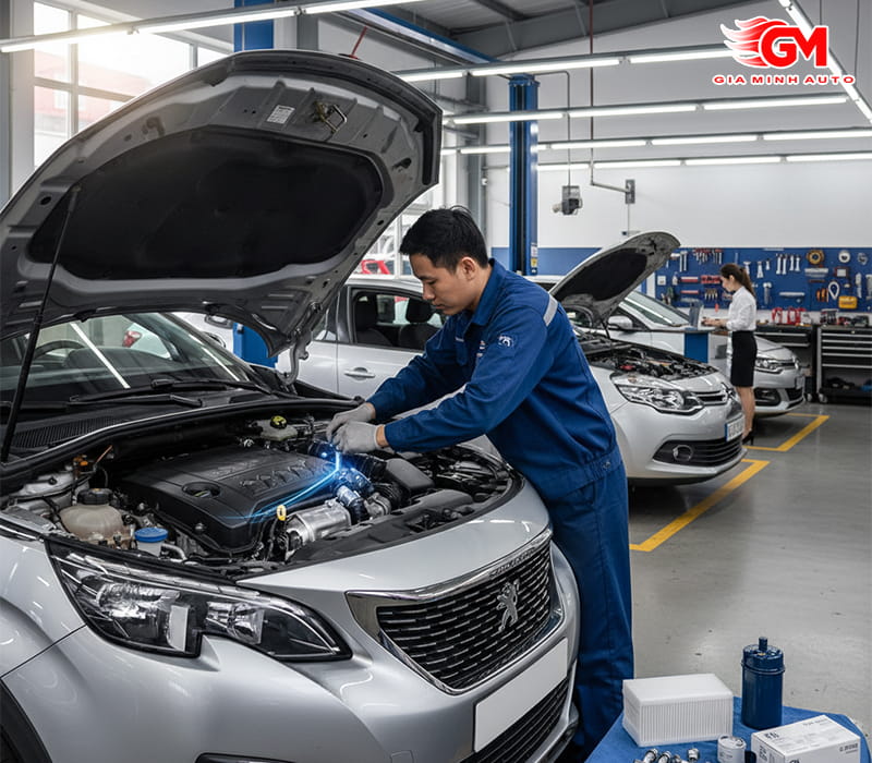 Gia Minh Auto - Cung cấp phụ tùng Peugeot chính hãng giúp tối ưu nhiên liệu