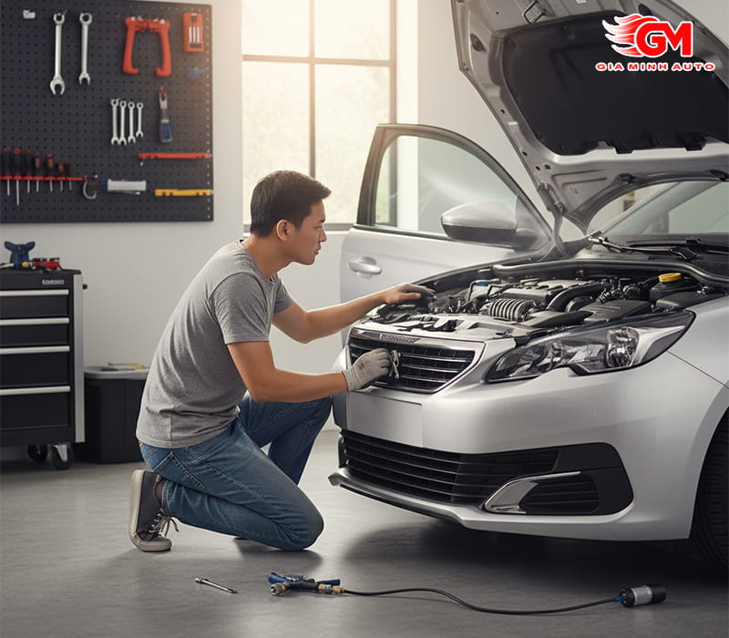 Kiểm tra luồng gió và âm thanh lạ từ khoang máy