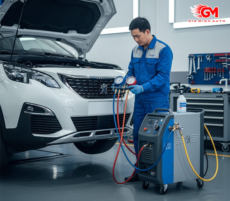 Nạp gas điều hòa đúng tiêu chuẩn