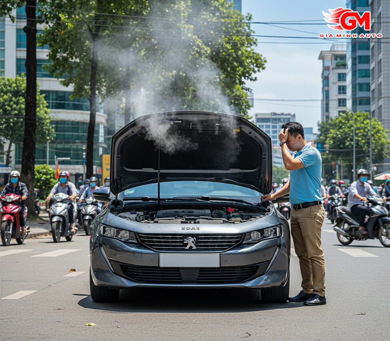 Peugeot nóng máy