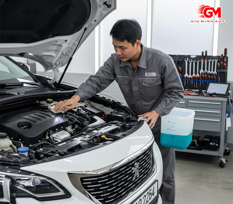 Lưu ý bảo dưỡng để tránh tình trạng Peugeot bị nóng máy trở lại
