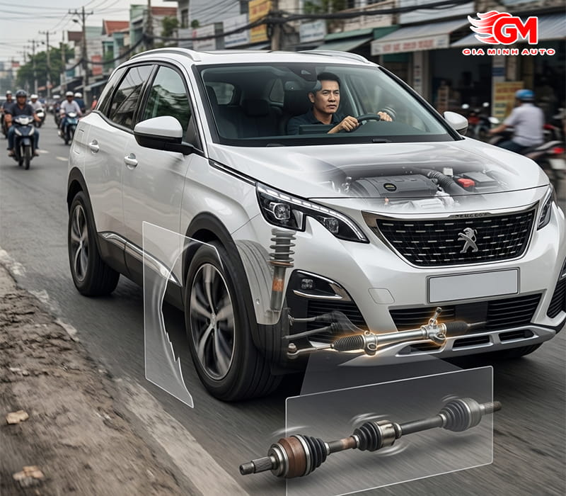 Các nguyên nhân phổ biến khiến xe Peugeot bị rung khi chạy