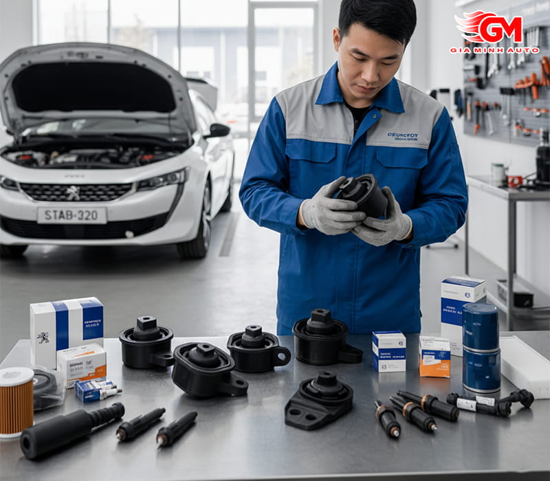 Danh mục phụ tùng hỗ trợ xử lý lỗi rung máy