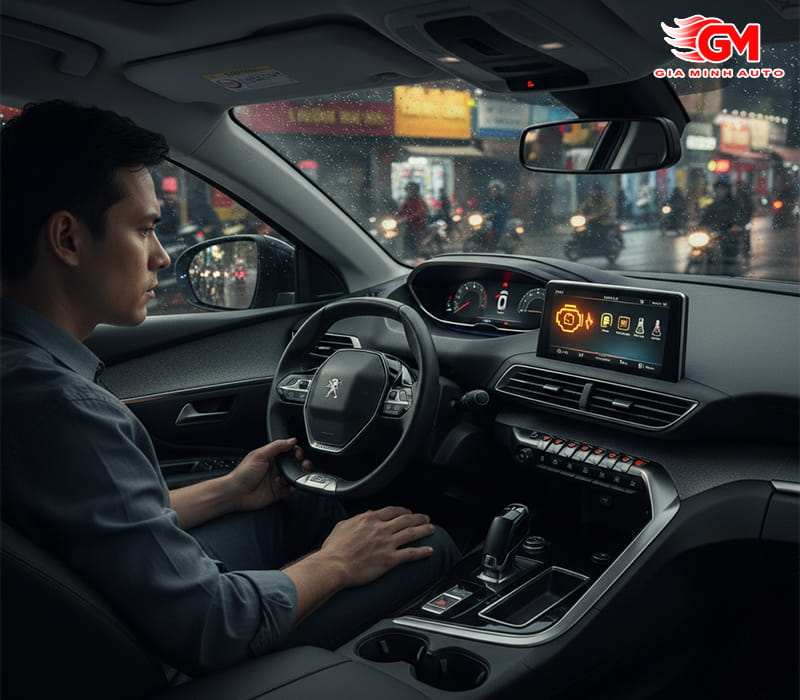 Báo lỗi động cơ trên màn hình taplo