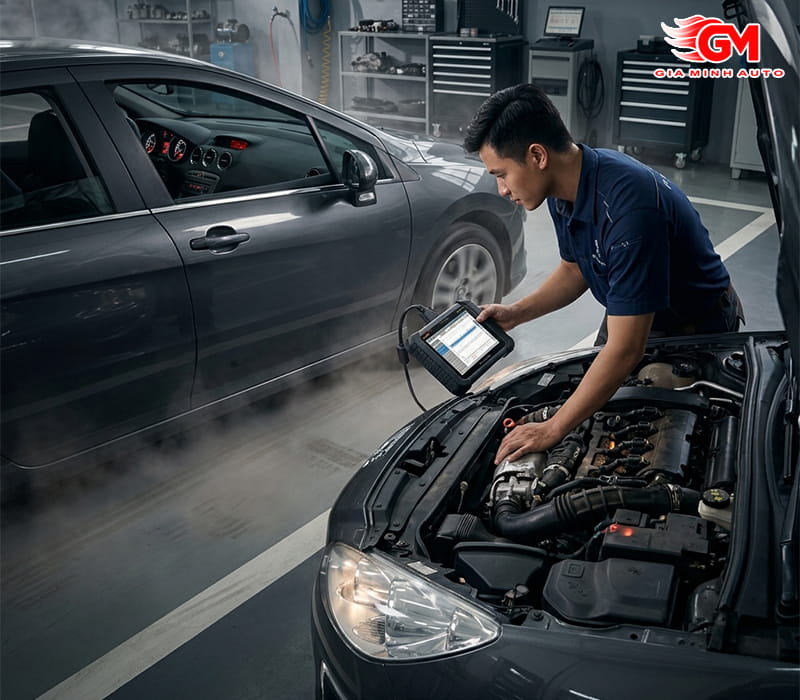 Peugeot 408 bị hụt ga