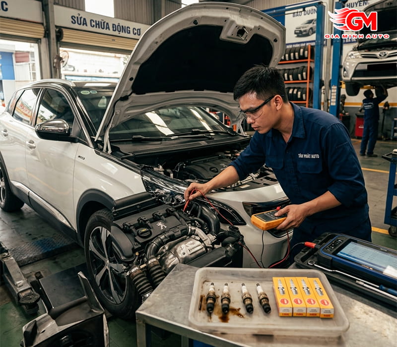 Thay thế cảm biến và bugi định kỳ