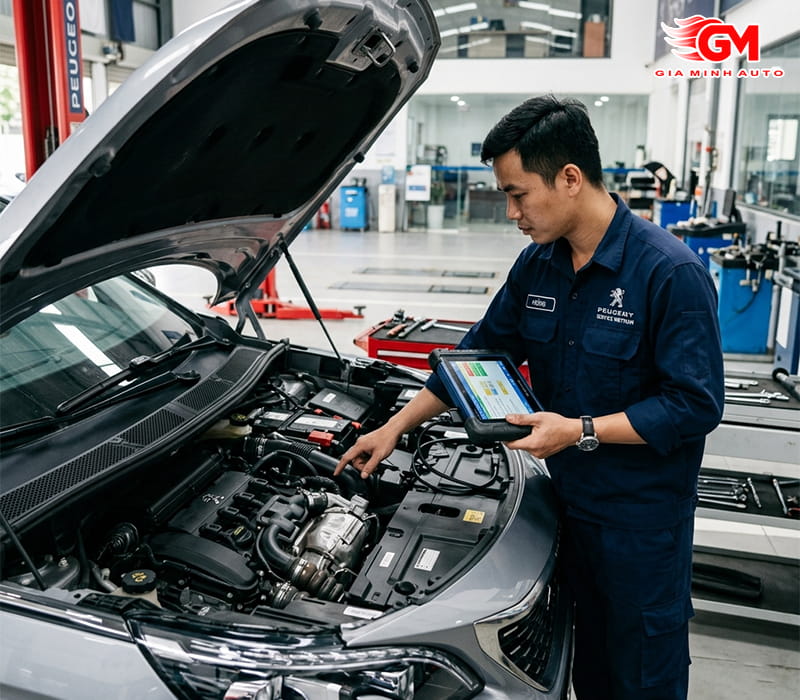 Kiểm tra lỗi bằng máy chẩn đoán